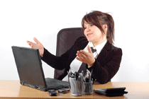 Woman at Computer 2 WEB